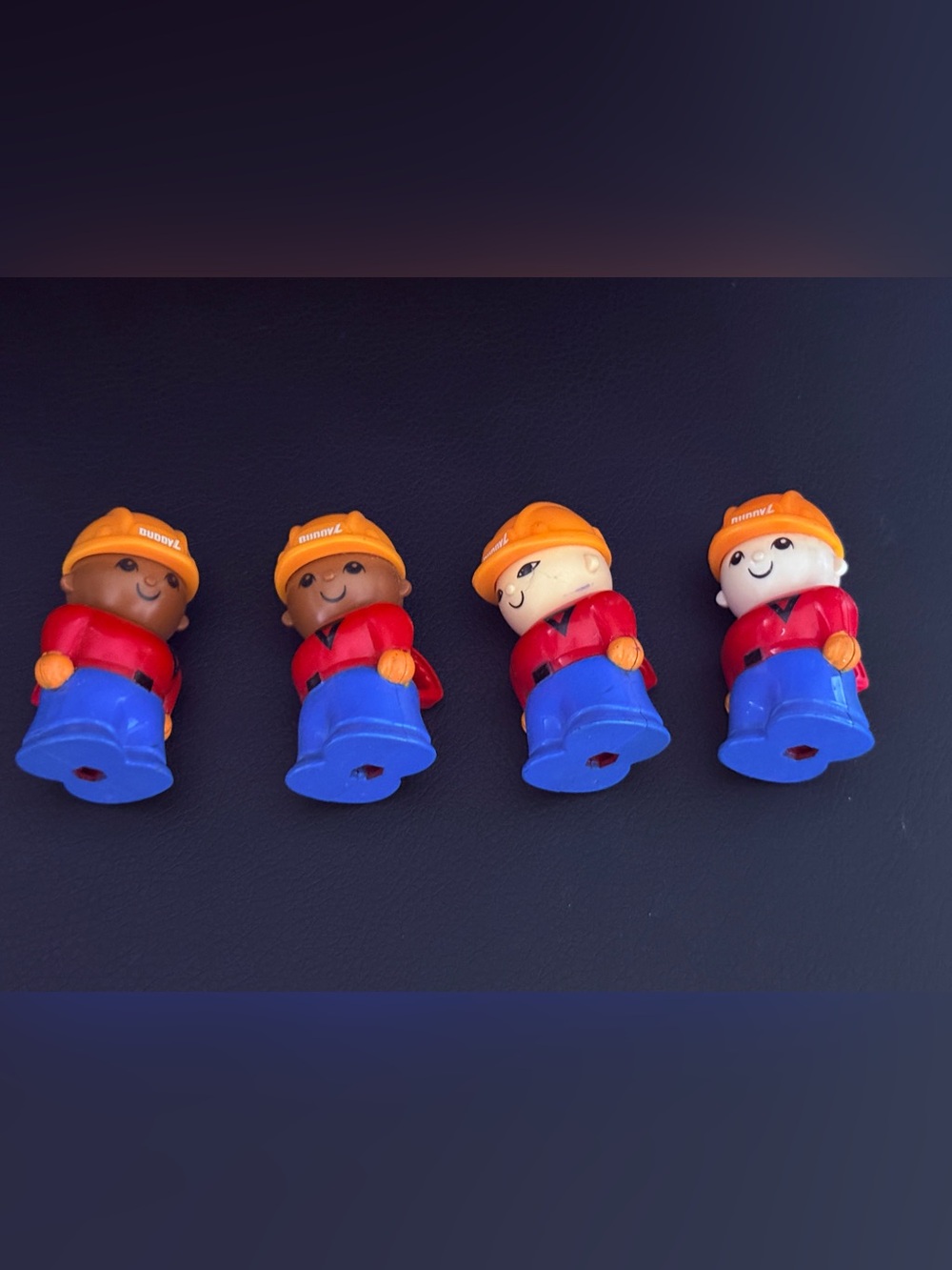 Vintage 80’s Buddy L construction figures